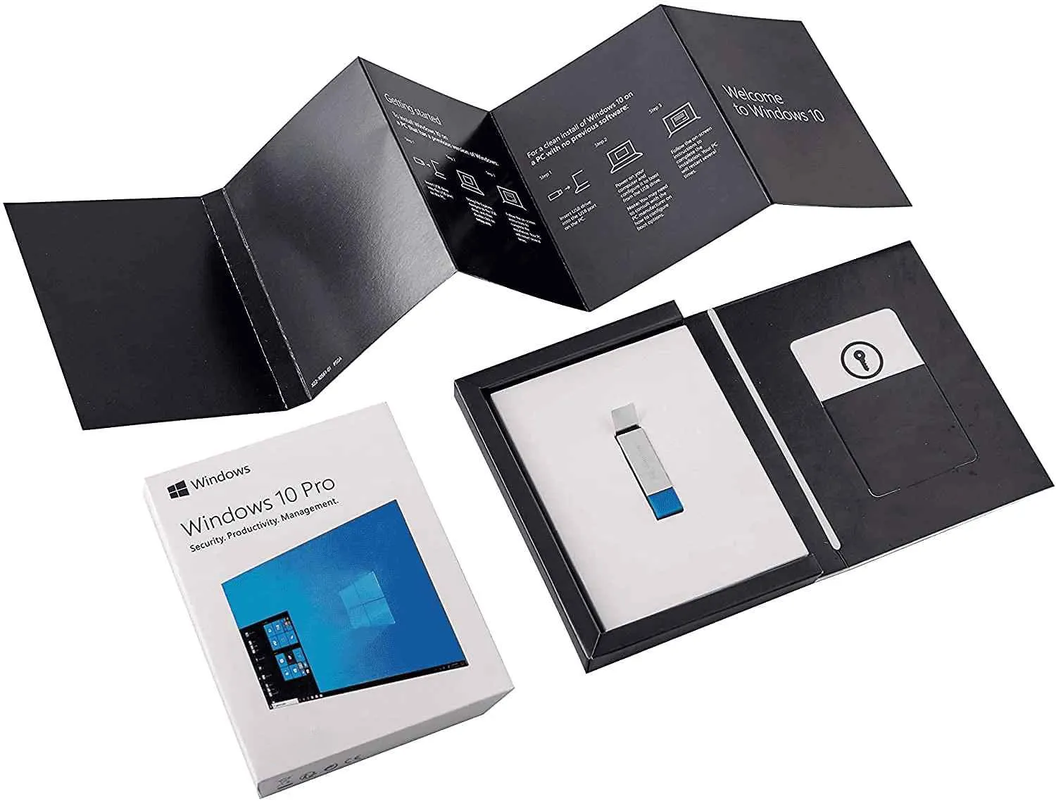 Microsoft Windows 10 Pro Retail License with USB Installer - FPP - Image 2