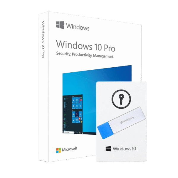 Microsoft Windows 10 Pro Sealed Box | USB Installer + Retail License