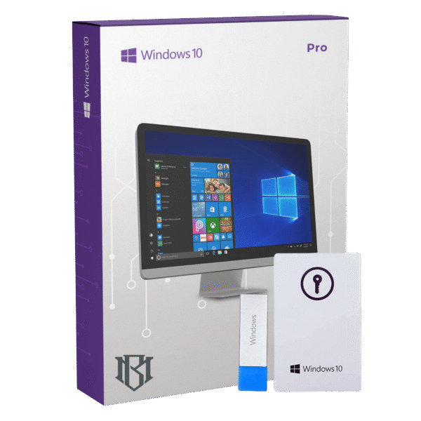 Microsoft Windows 10 Pro Retail License with USB Installer - FPP